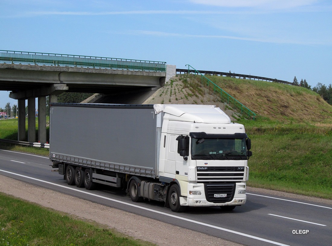 Смоленская область, № А 275 ВЕ 67 — DAF XF105 FT