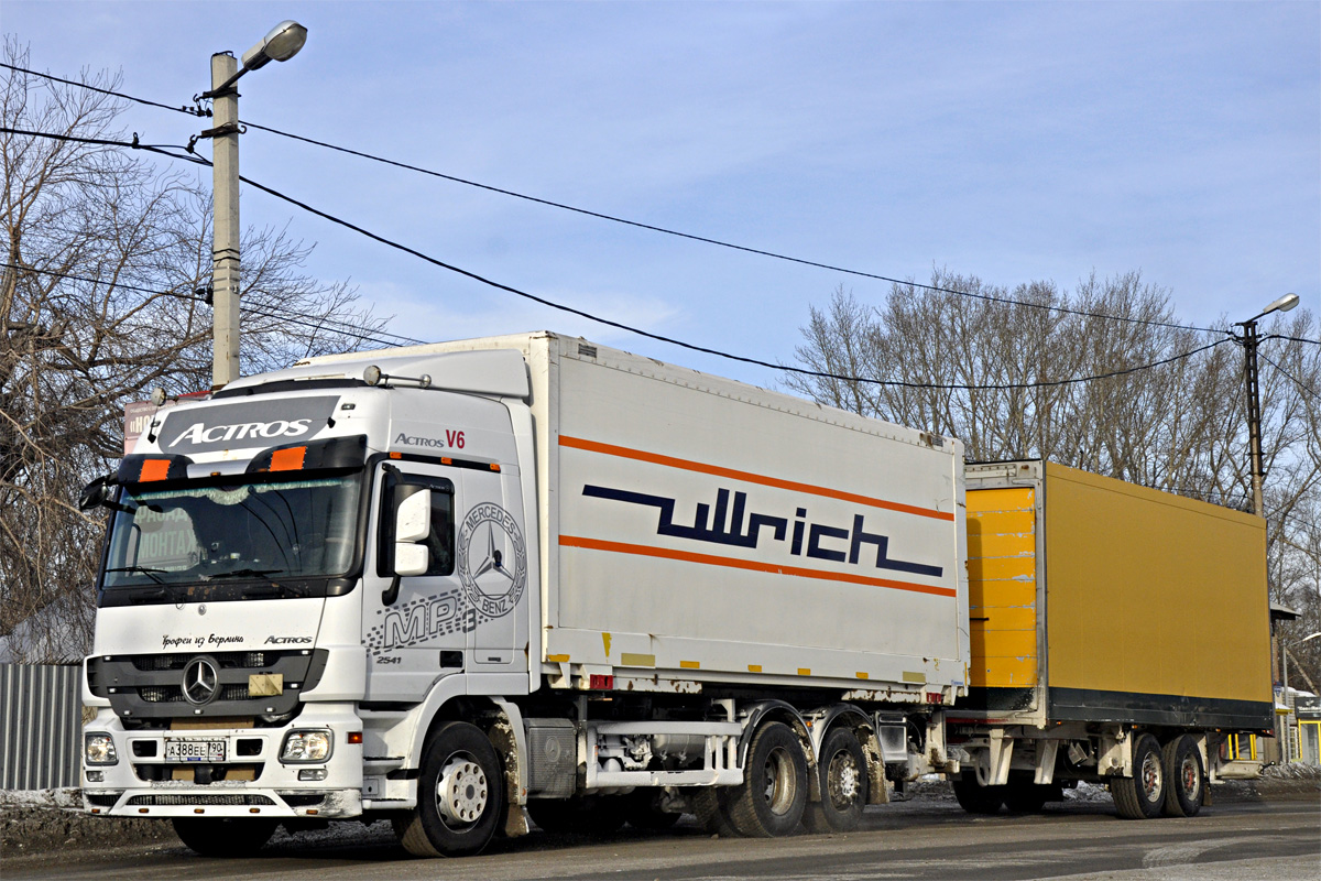 Московская область, № А 388 ЕЕ 790 — Mercedes-Benz Actros ('2009) 2541