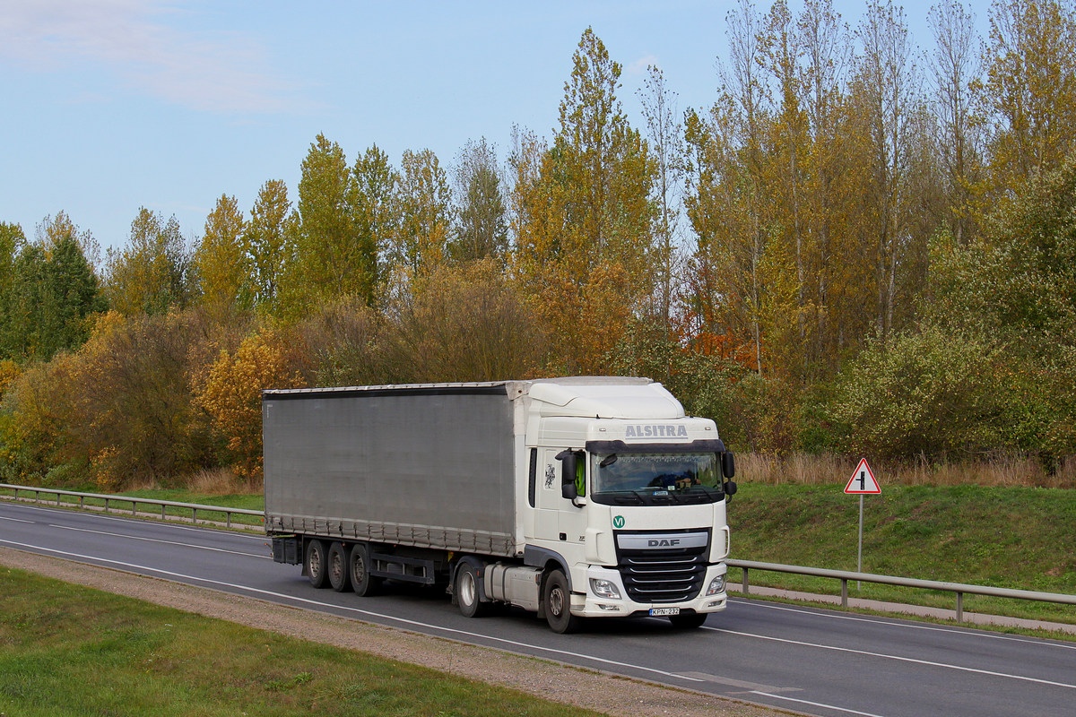 Литва, № KPN 232 — DAF XF Euro6 FT