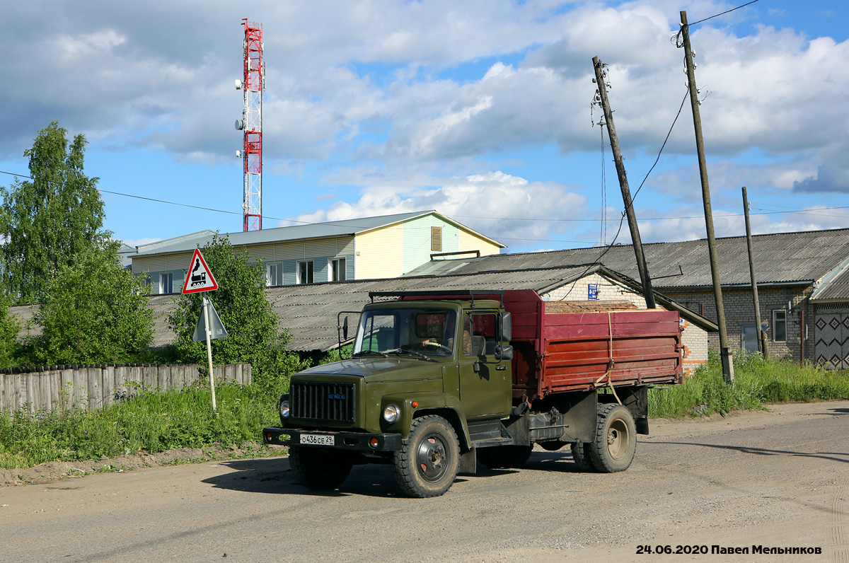 Архангельская область, № О 436 СЕ 29 — ГАЗ-3307