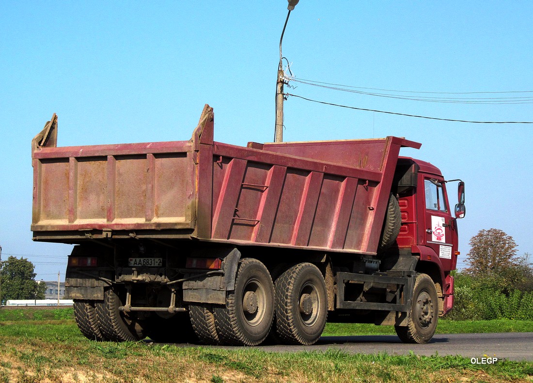 Витебская область, № 193 — КамАЗ-6520 (общая модель)