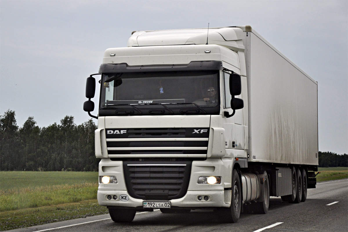 Алматы, № 192 LSA 02 — DAF XF105 FT