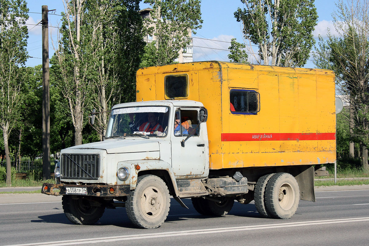 Волгоградская область, № А 058 ТР 34 — ГАЗ-3307