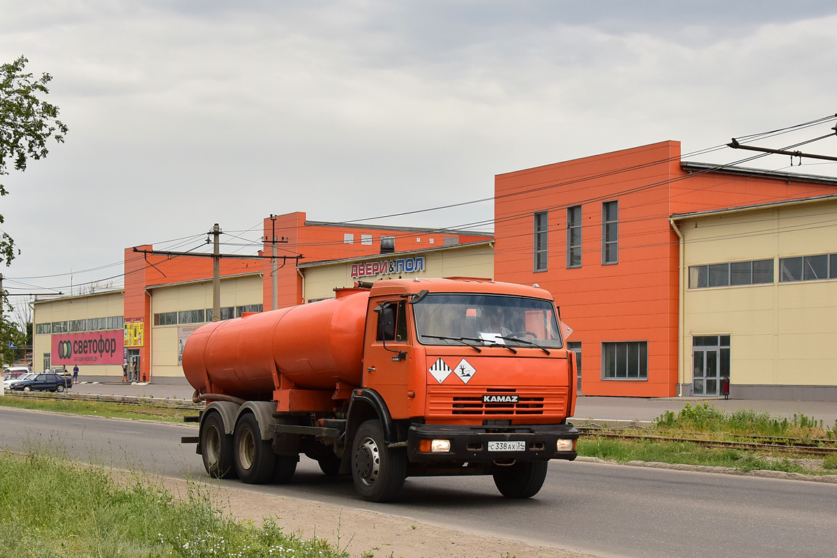 Волгоградская область, № С 338 АХ 34 — КамАЗ-65115-62