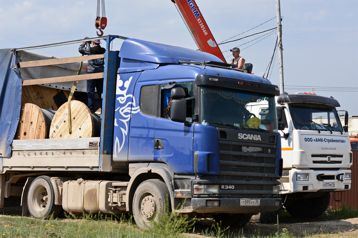 Иркутская область, № Т 095 УХ 38 — Scania ('1996, общая модель)