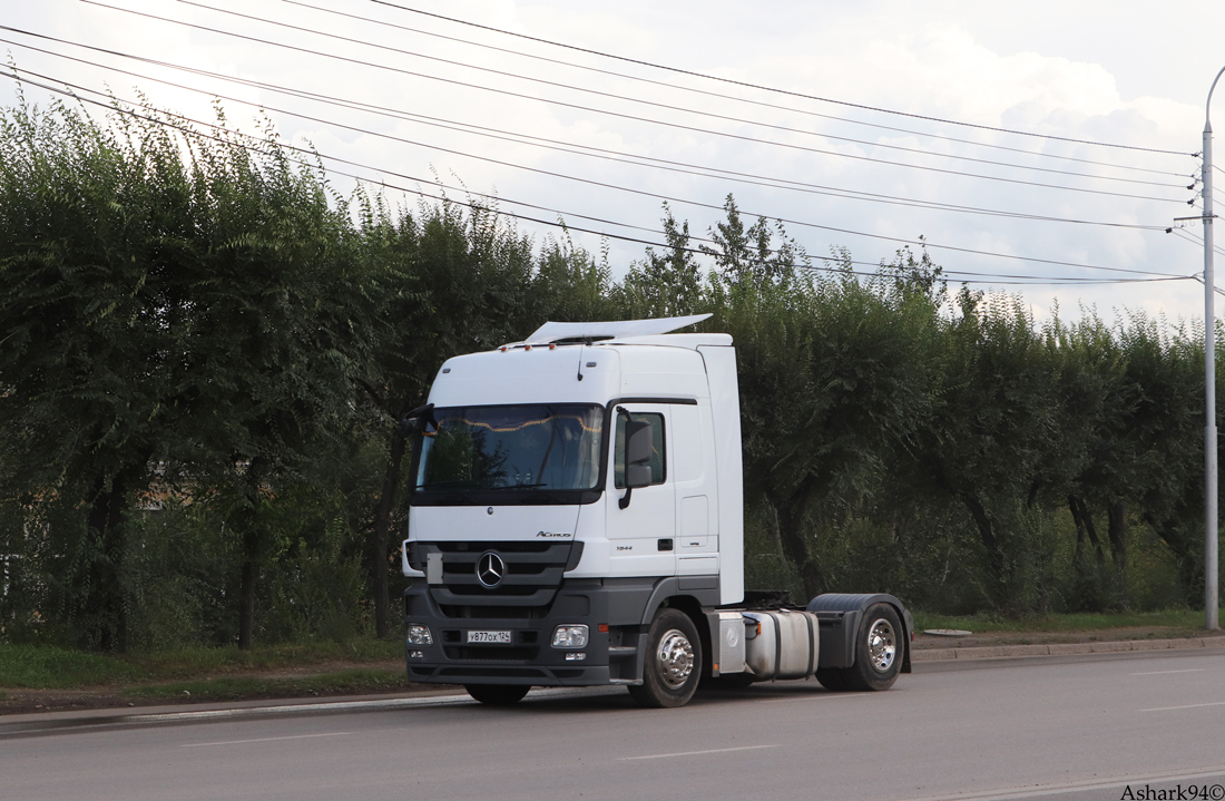 Красноярский край, № У 877 ОХ 124 — Mercedes-Benz Actros ('2009) 1844