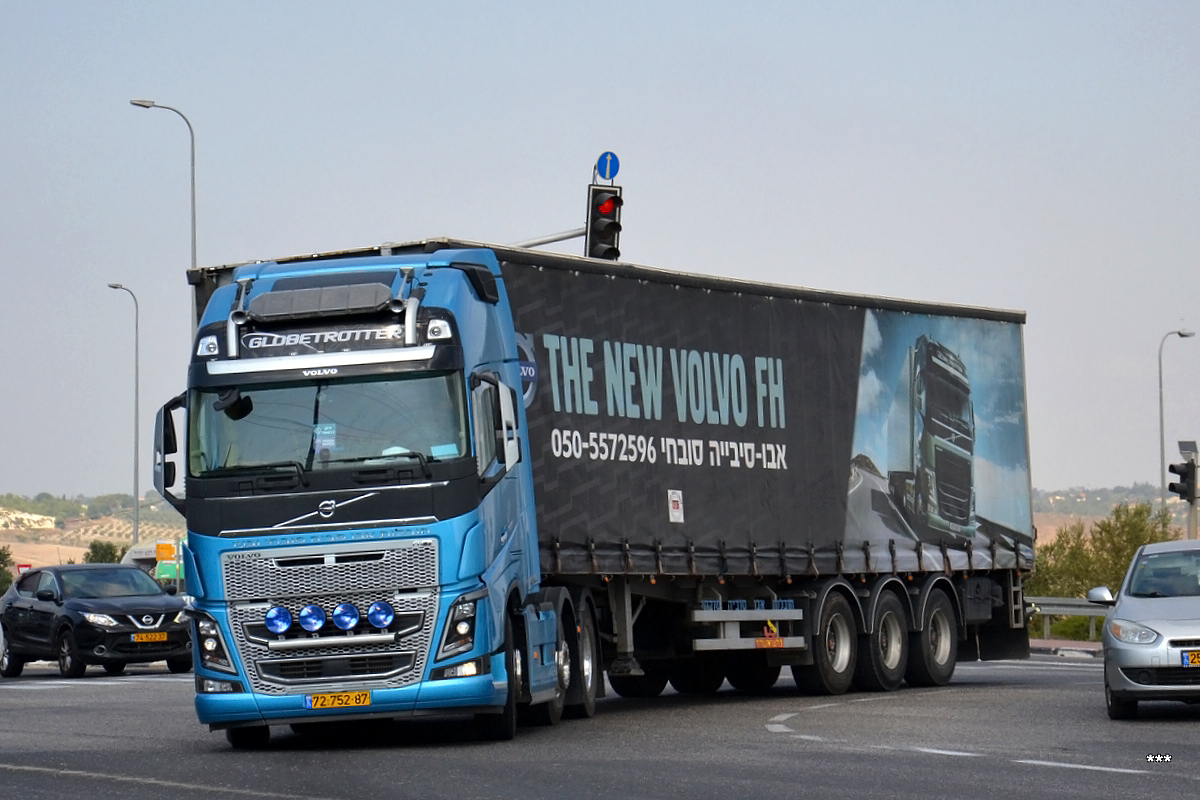 Израиль, № 72-752-87 — Volvo ('2012) FH16.650