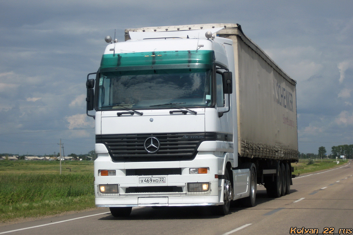 Алтайский край, № Х 469 НО 22 — Mercedes-Benz Actros ('1997) 1843