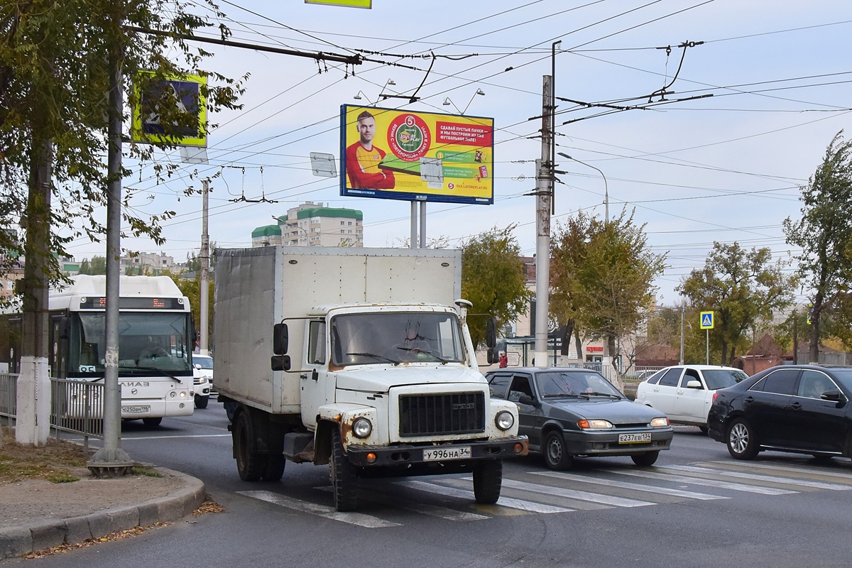 Волгоградская область, № У 996 НА 34 — ГАЗ-3309