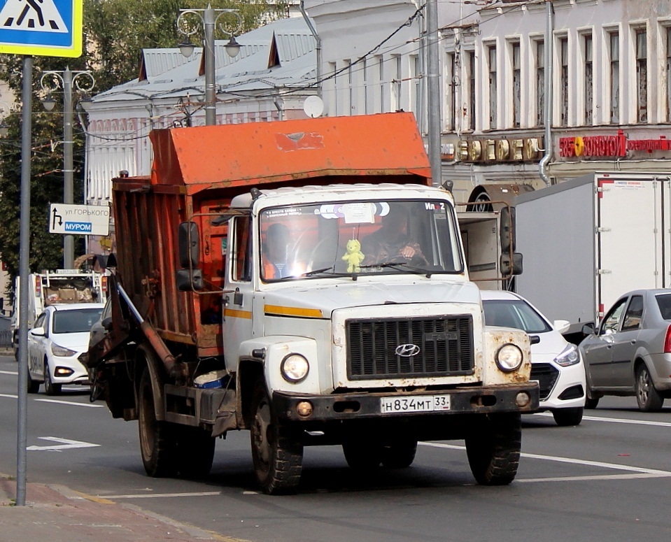 Владимирская область, № Н 834 МТ 33 — ГАЗ-3309