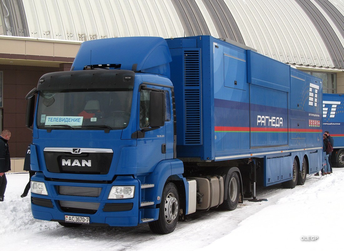 Минск, № АС 3670-7 — MAN TGS ('2007) 18.320