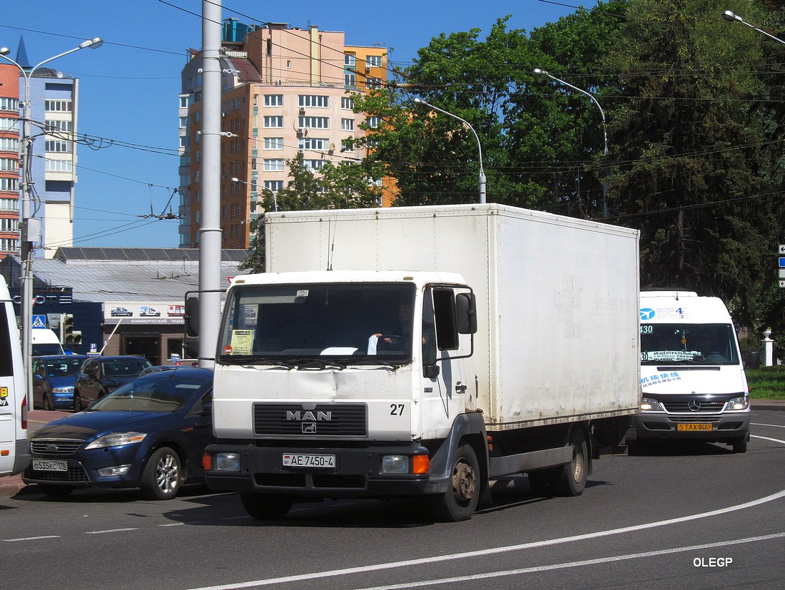 Гродненская область, № 27 — MAN L2000 (общая модель)