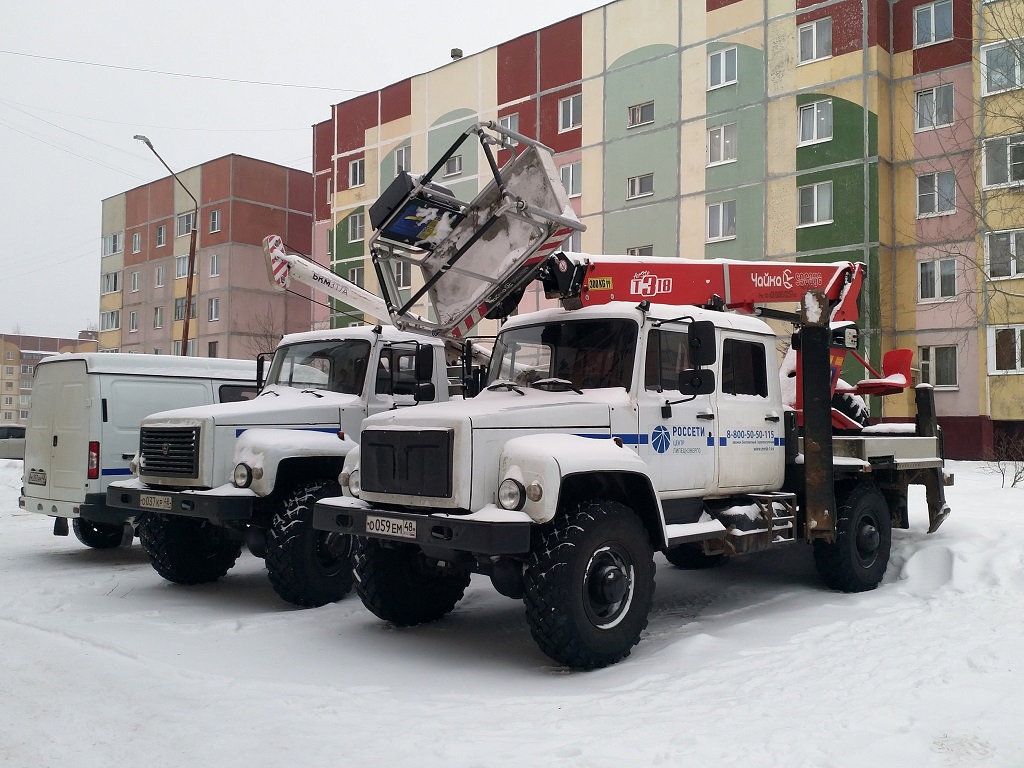 Липецкая область, № О 059 ЕМ 48 — ГАЗ-3308 «Садко»