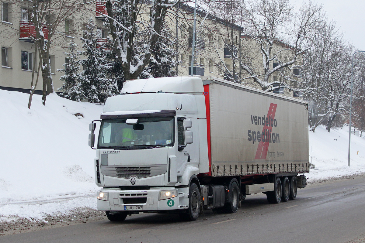 Литва, № LJU 787 — Renault Premium ('2006)