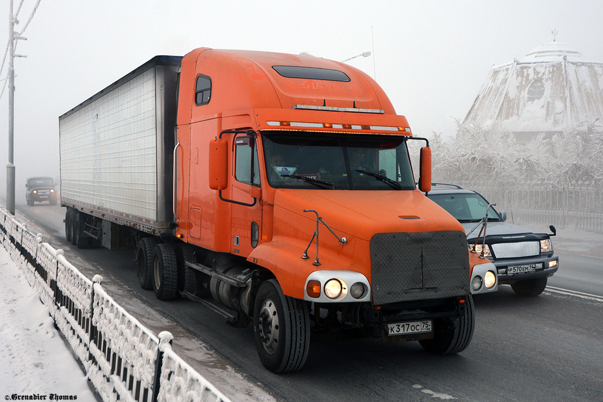 Забайкальский край, № К 317 ОС 75 — Freightliner Century Class