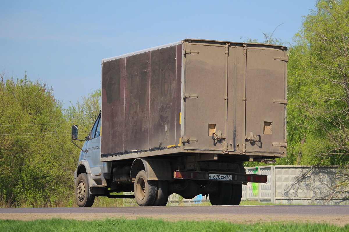 Тамбовская область, № Н 670 СМ 68 — ГАЗ-33104 "Валдай"