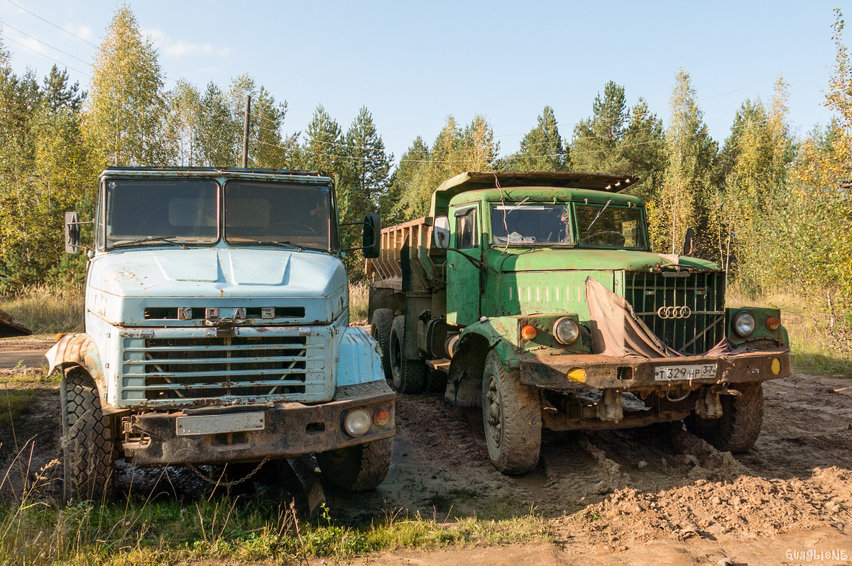 Ивановская область, № Н 409 УР 37 — КрАЗ-6510; Ивановская область, № Т 329 НР 37 — КрАЗ-256Б1