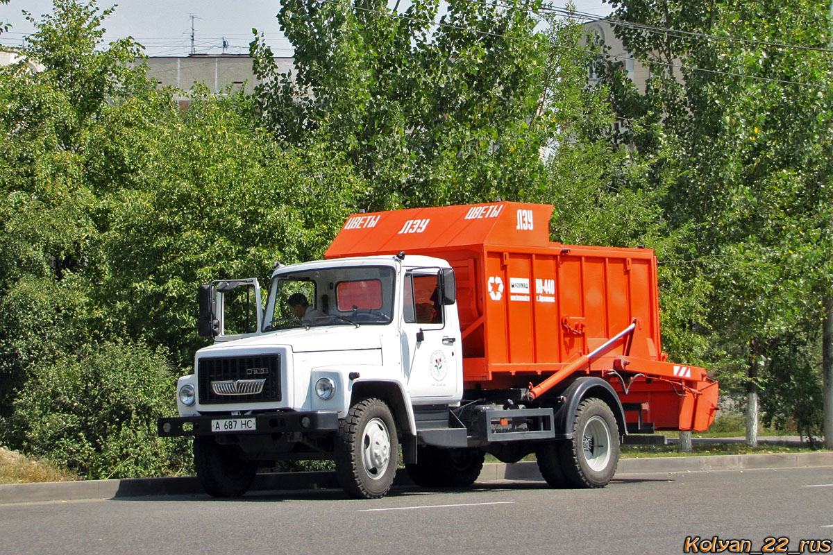 Алматы, № A 687 HC — ГАЗ-3309