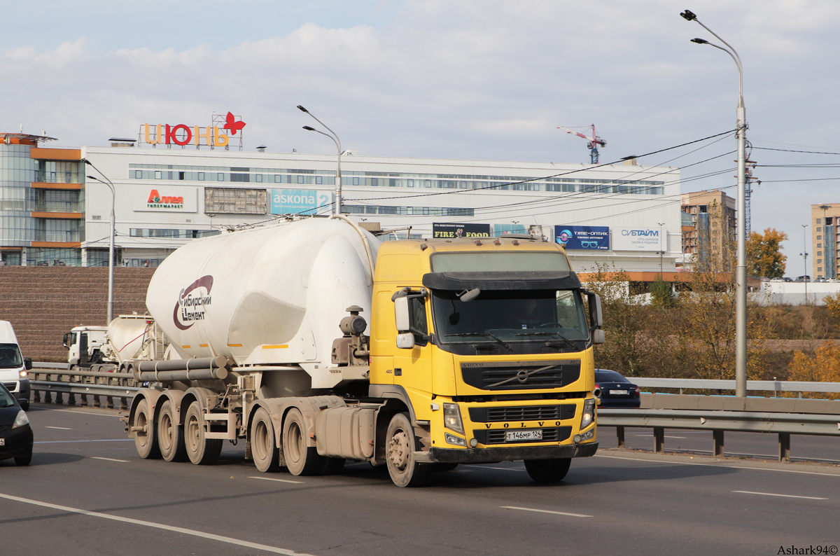 Красноярский край, № Т 146 МР 124 — Volvo ('2010) FM.420