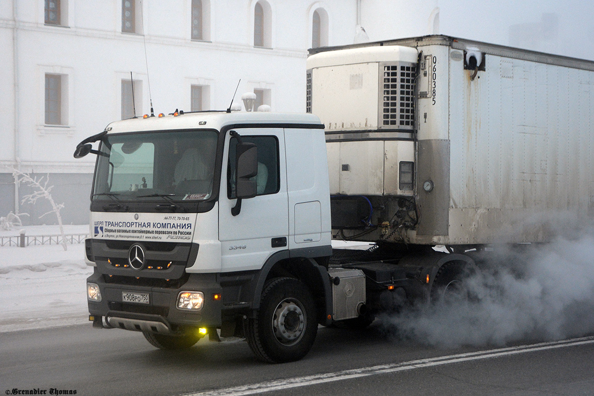 Саха (Якутия), № К 908 РО 750 — Mercedes-Benz Actros '09 3346 [Z9M]