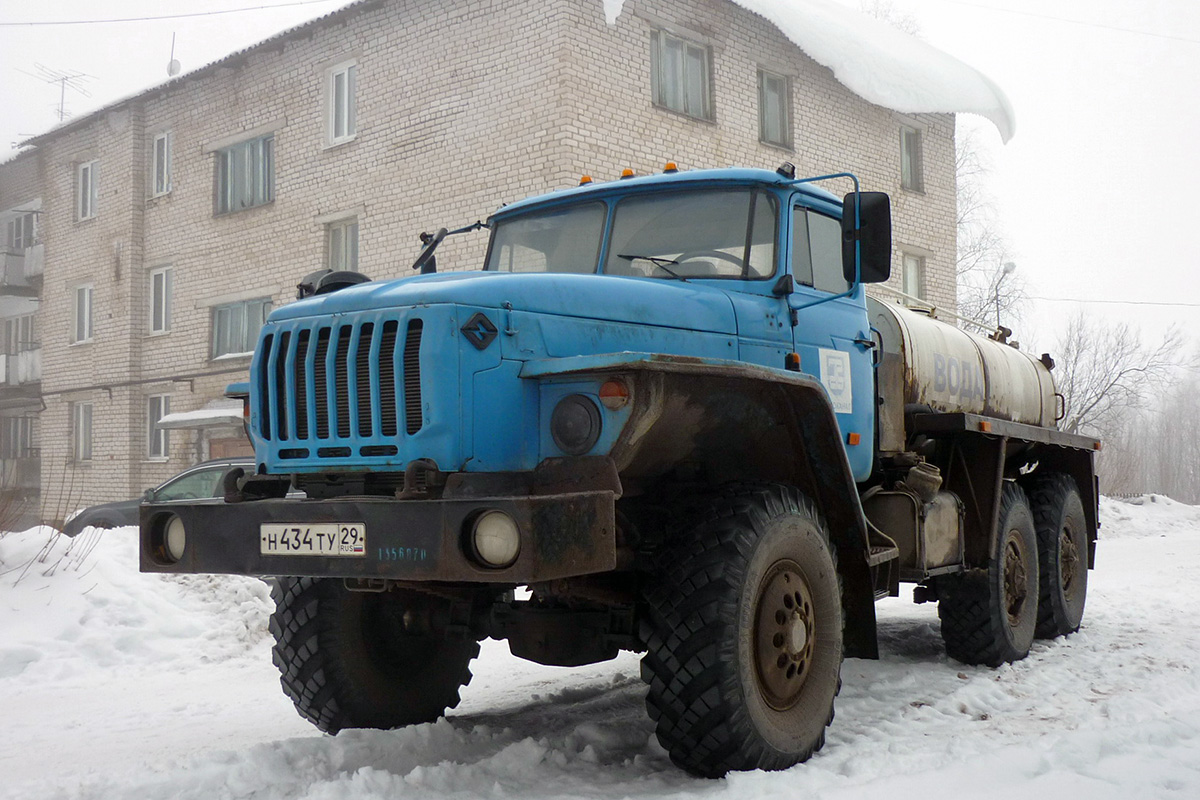 Архангельская область, № Н 434 ТУ 29 — Урал-4320-41