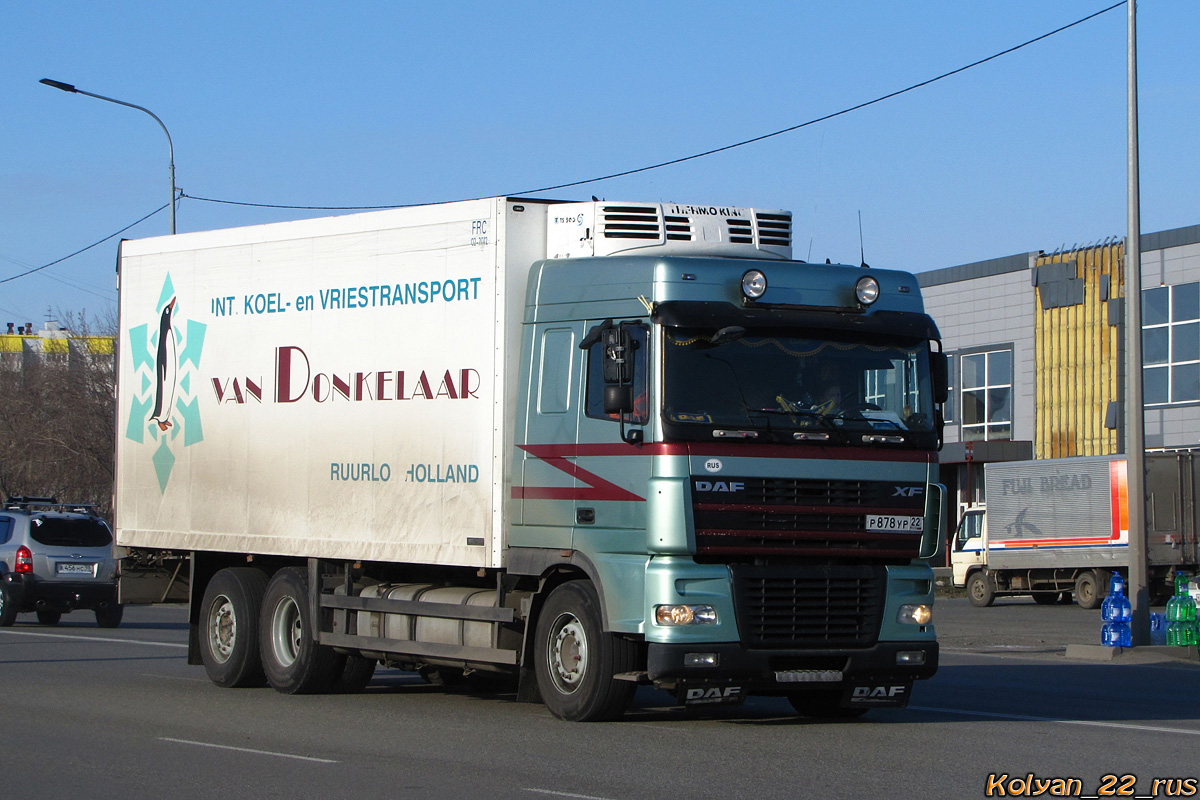 Алтайский край, № Р 878 УР 22 — DAF XF95 FAR