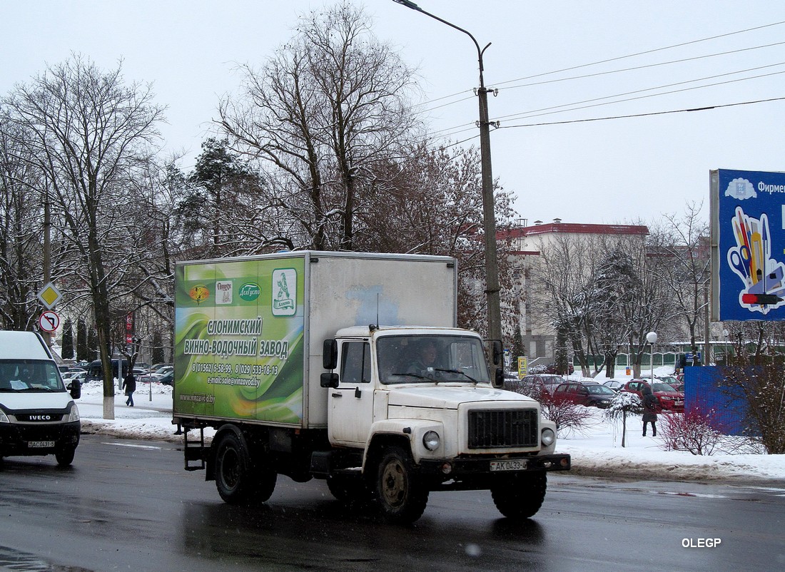 Гродненская область, № АК 0433-4 — ГАЗ-3309