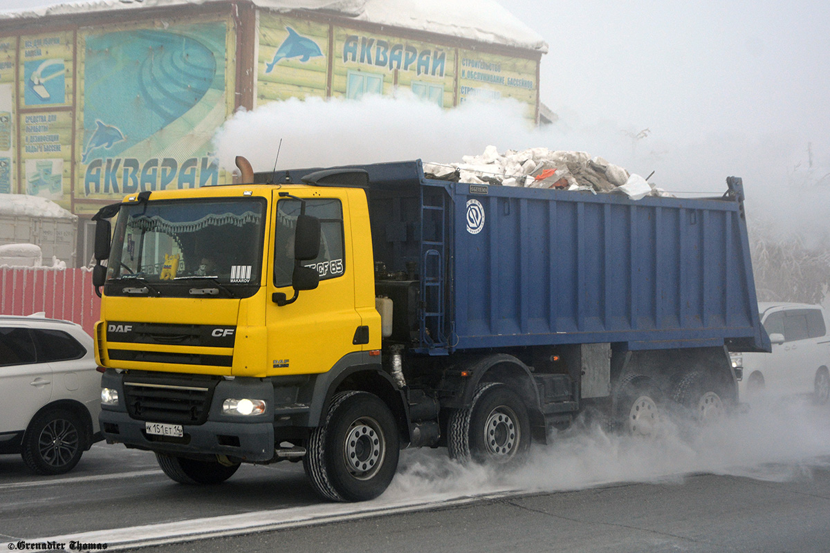 Саха (Якутия), № К 151 ЕТ 14 — DAF CF85 FAD