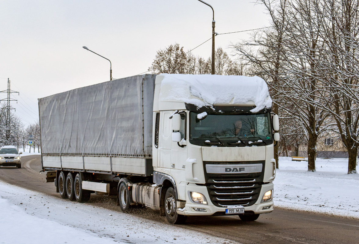 Эстония, № 155 MJV — DAF XF Euro6 FT