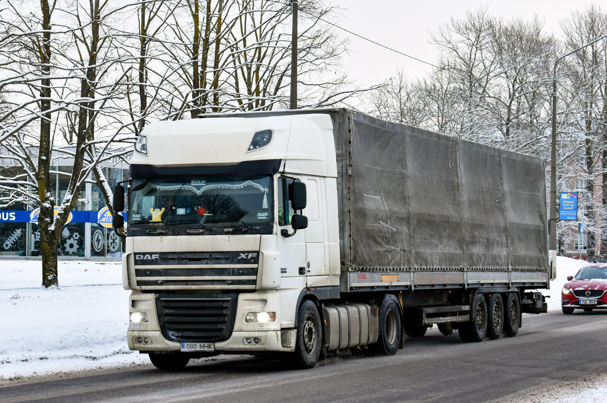 Эстония, № 080 MHK — DAF XF105 FT