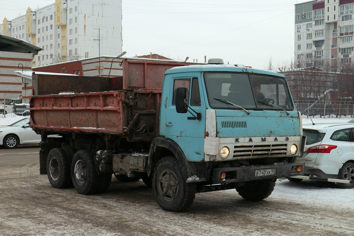 Омская область, № В 740 ХК 55 — КамАЗ-5320