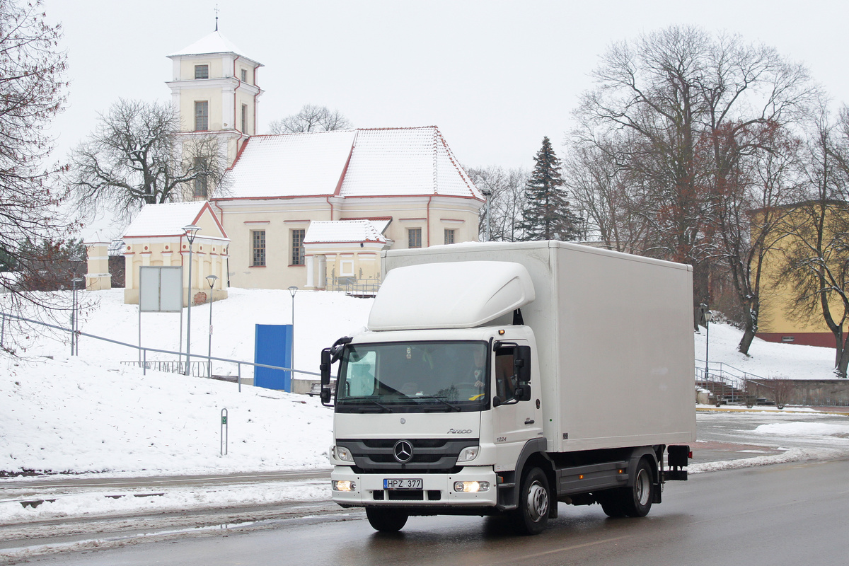 Литва, № HPZ 377 — Mercedes-Benz Atego 1224