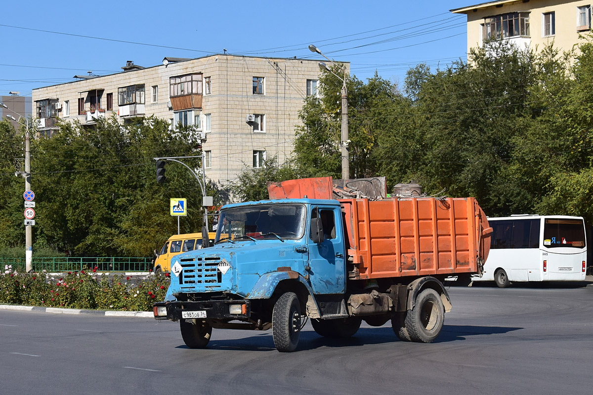 Волгоградская область, № С 981 ОВ 34 — ЗИЛ-433362