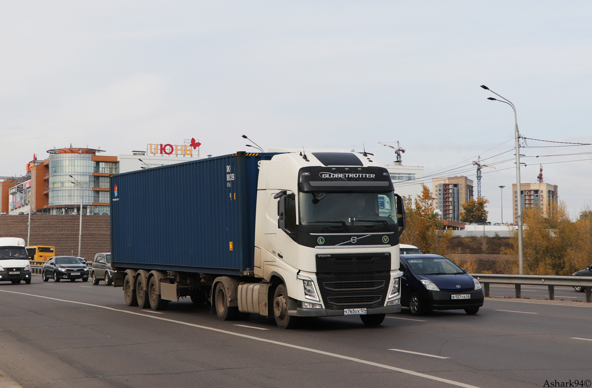 Красноярский край, № Х 765 ОХ 124 — Volvo ('2012) FH.500