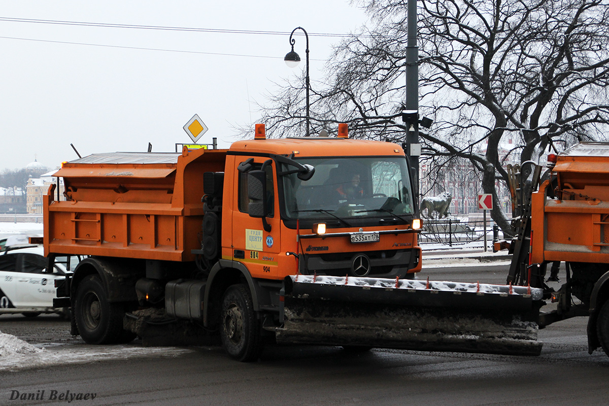 Санкт-Петербург, № 904 — Mercedes-Benz Actros ('2009) 2041