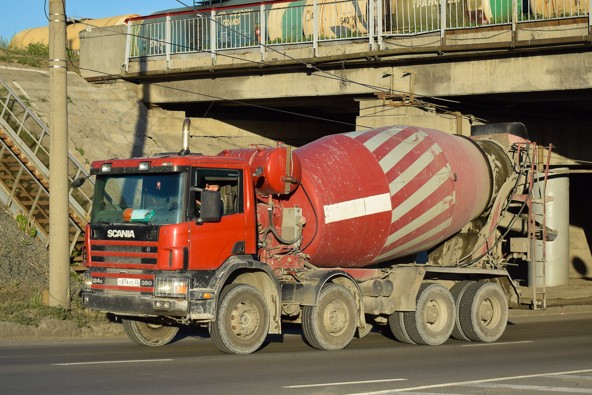 Алтайский край, № О 874 ХО 22 — Scania ('1996) P124C