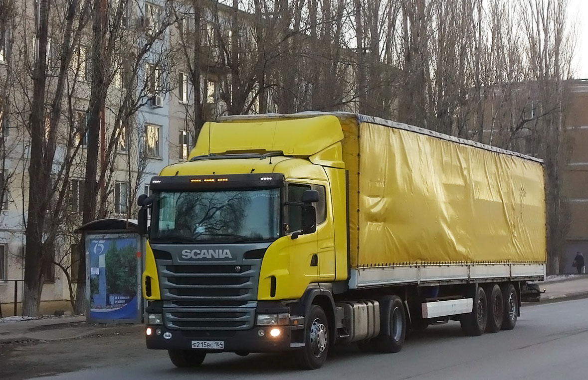 Саратовская область, № Е 215 ВС 164 — Scania ('2009) G440