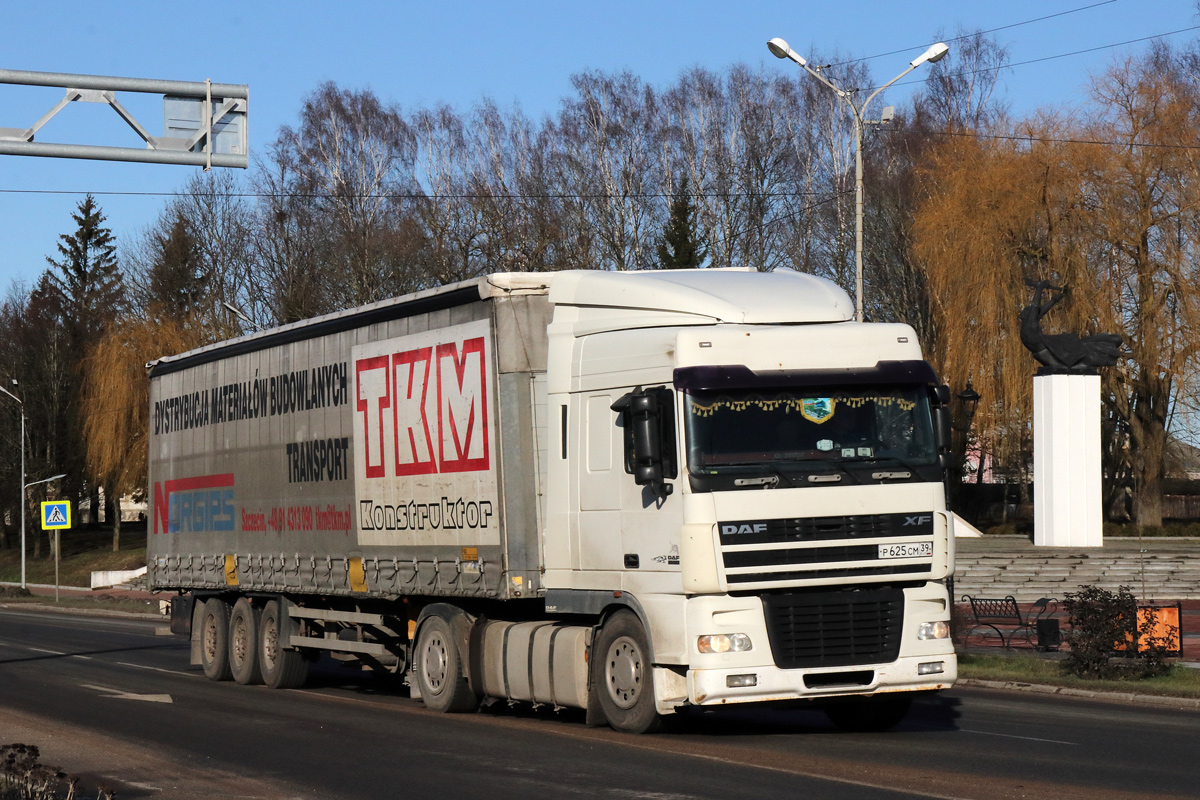 Калининградская область, № Р 625 СМ 39 — DAF XF95 FT