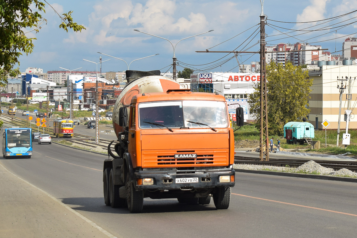 Алтайский край, № Х 602 УВ 22 — КамАЗ-55111-15 [55111R]