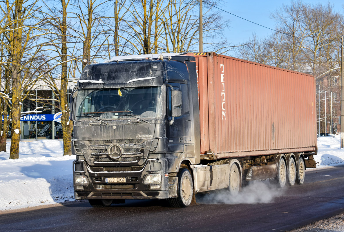 Эстония, № 283 BKK — Mercedes-Benz Actros ('2009) 1846