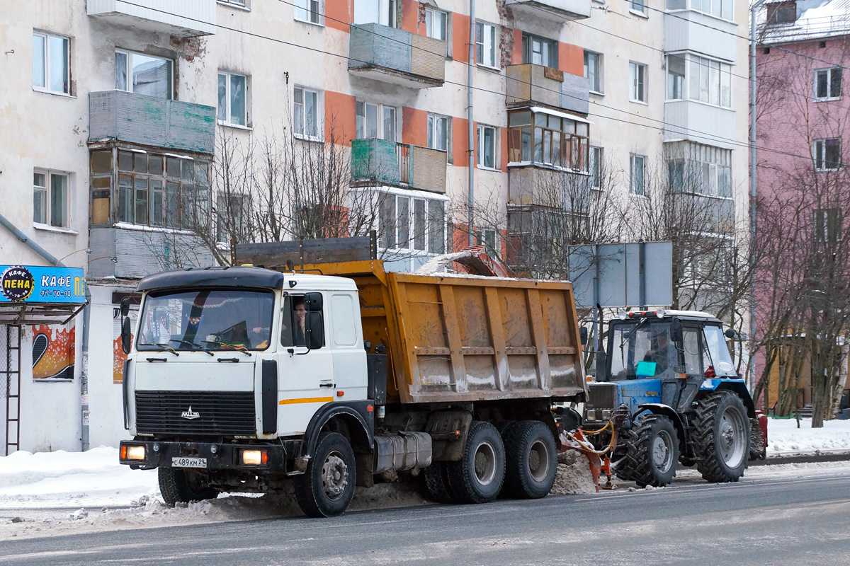 Архангельская область, № С 489 КМ 29 — МАЗ-551605