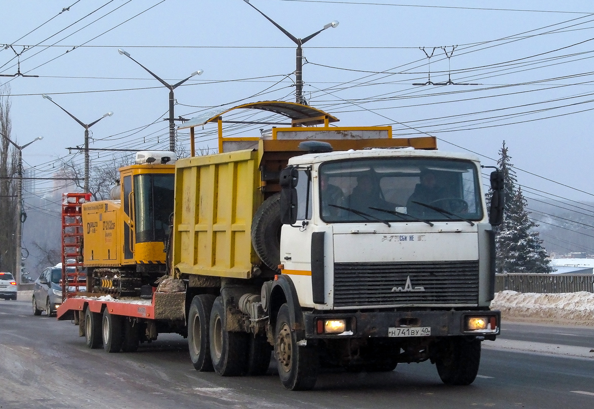 Калужская область, № Н 741 ВУ 40 — МАЗ-5516A5