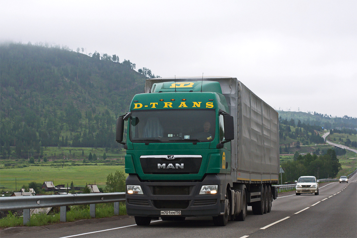 Московская область, № М 701 УМ 750 — MAN TGX ('2007) 18.400