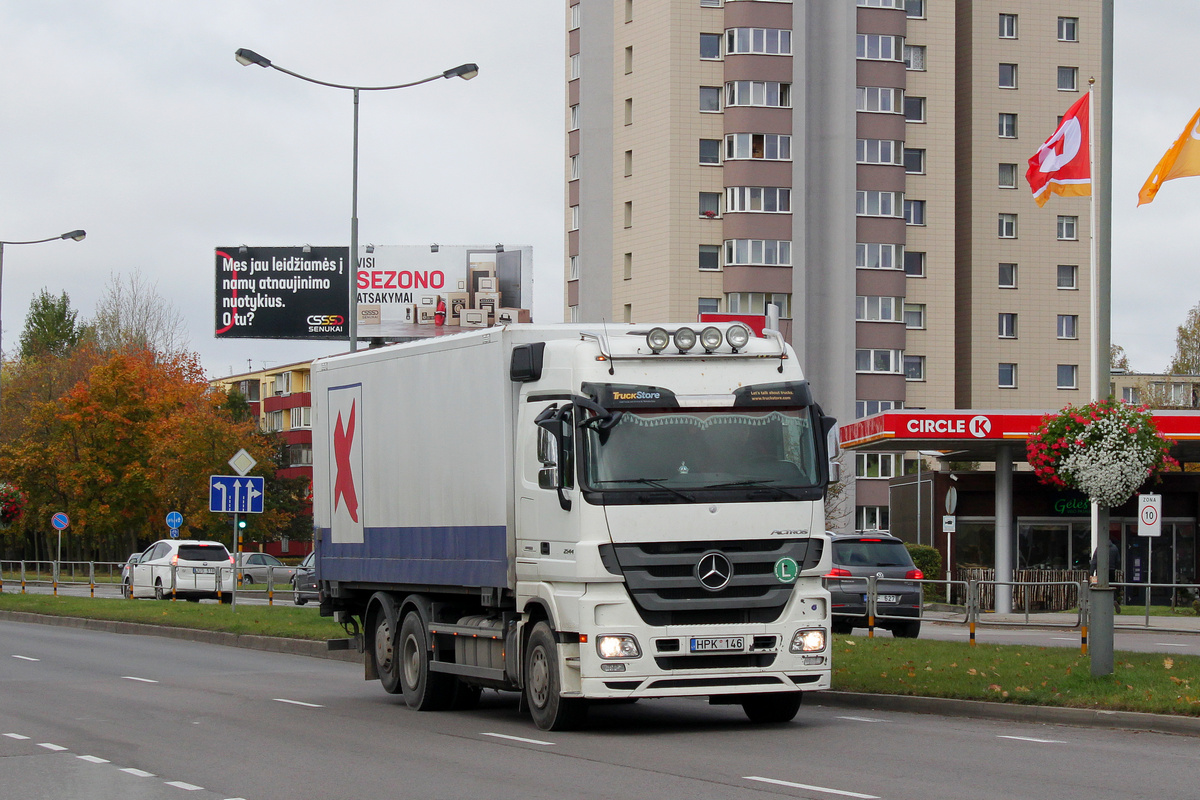 Литва, № HPK 146 — Mercedes-Benz Actros ('2009) 2544