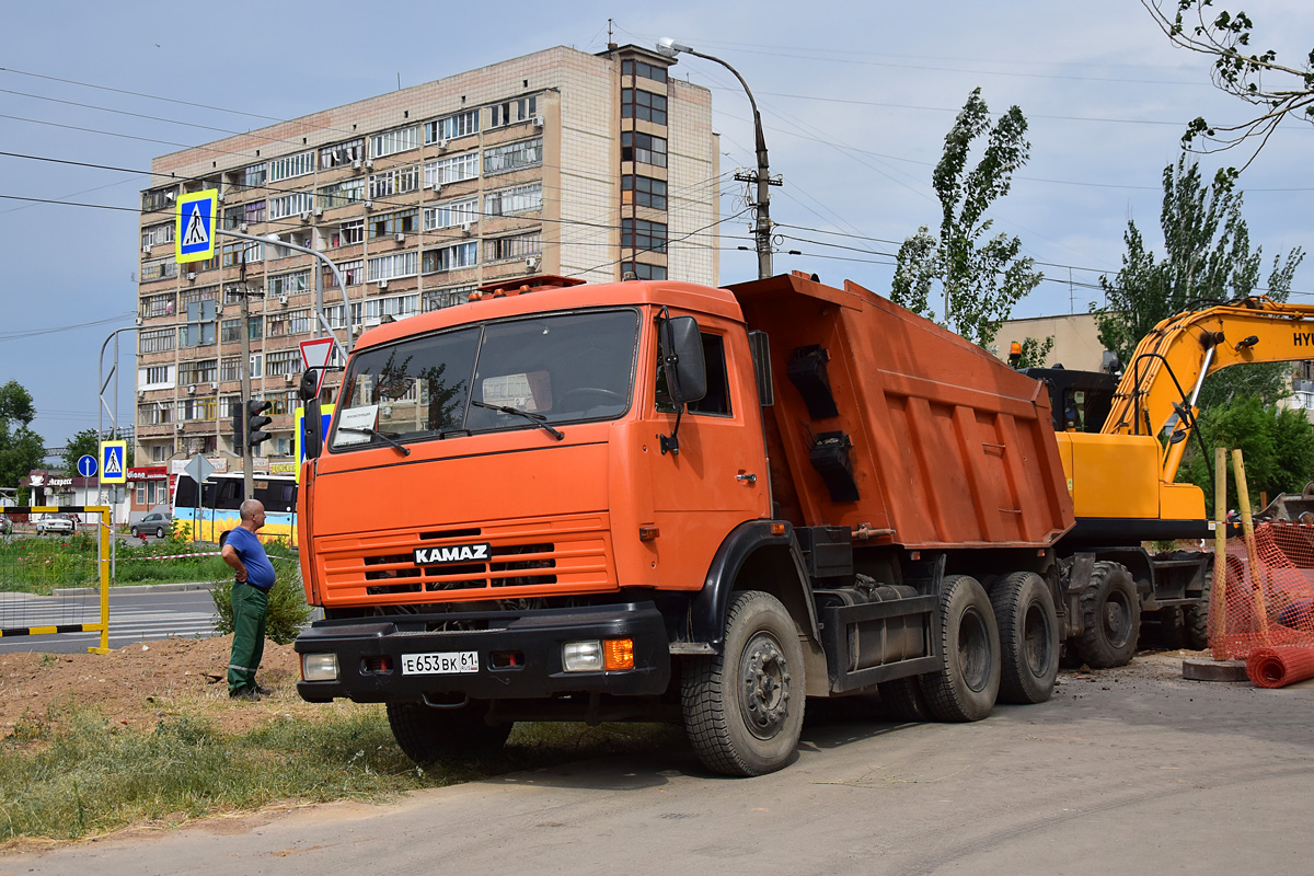 Ростовская область, № Е 653 ВК 61 — КамАЗ-65115 [651150]