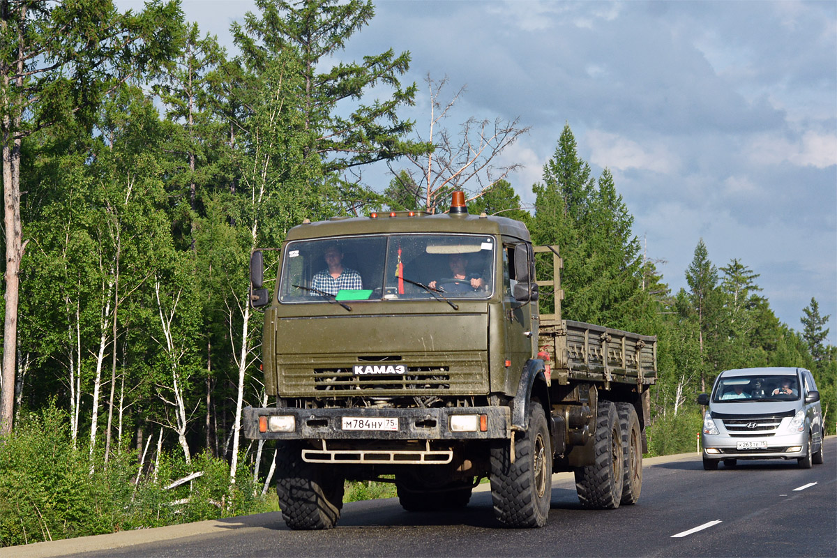 Забайкальский край, № М 784 НУ 75 — КамАЗ-5350 [535000]