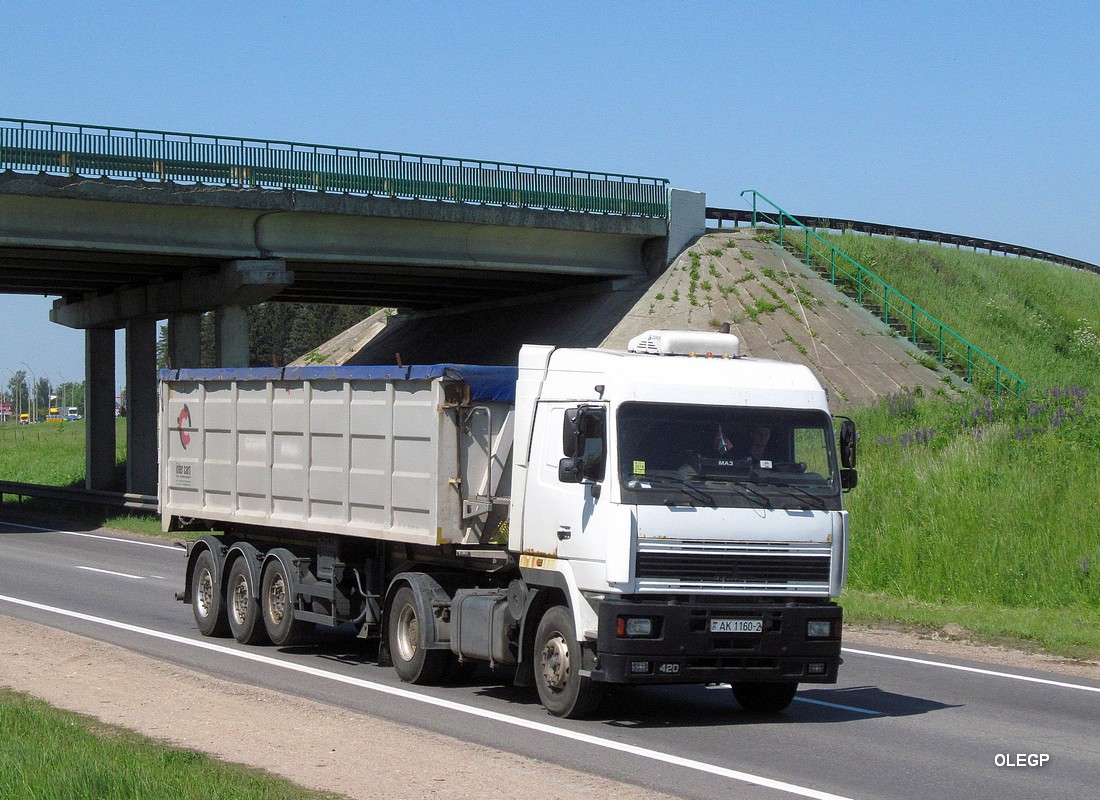 Витебская область, № АК 1160-2 — МАЗ-5440 (общая модель)