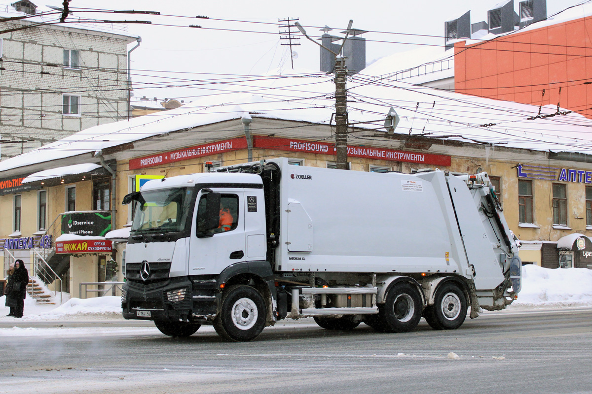 Кировская область, № А 718 РТ 43 — Mercedes-Benz Actros ('2018) 2836