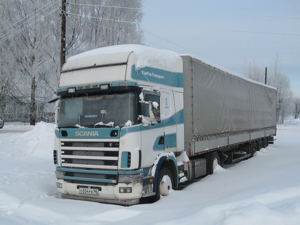 Тверская область, № О 554 РВ 98 — Scania ('1996) R114L