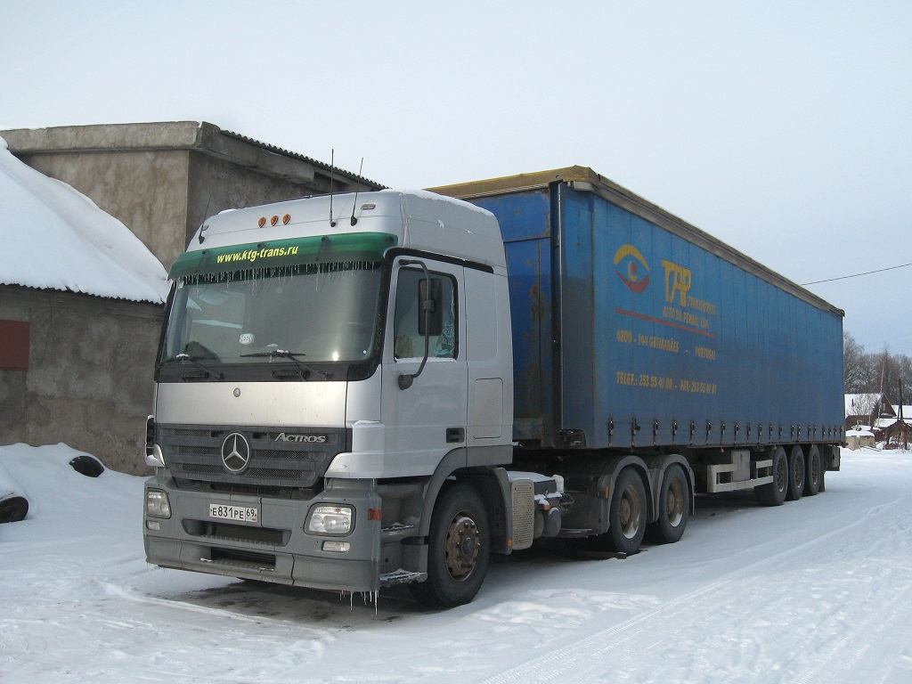 Тверская область, № Е 831 РЕ 69 — Mercedes-Benz Actros ('2003) 2641